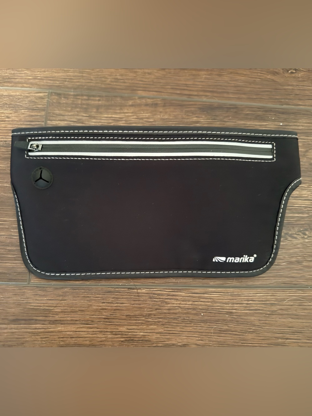 Marika Black Neoprene Running Waist Belt
